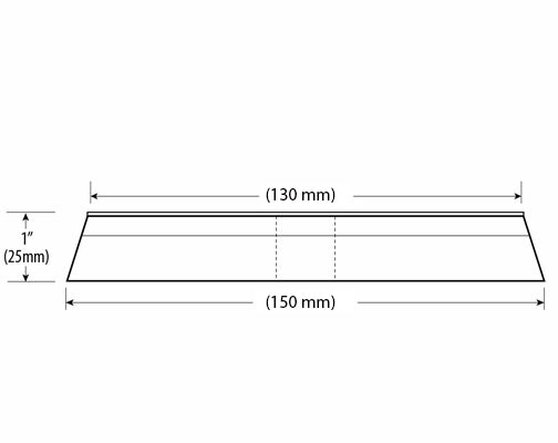 Sandwich Foam Black Finishing Pad