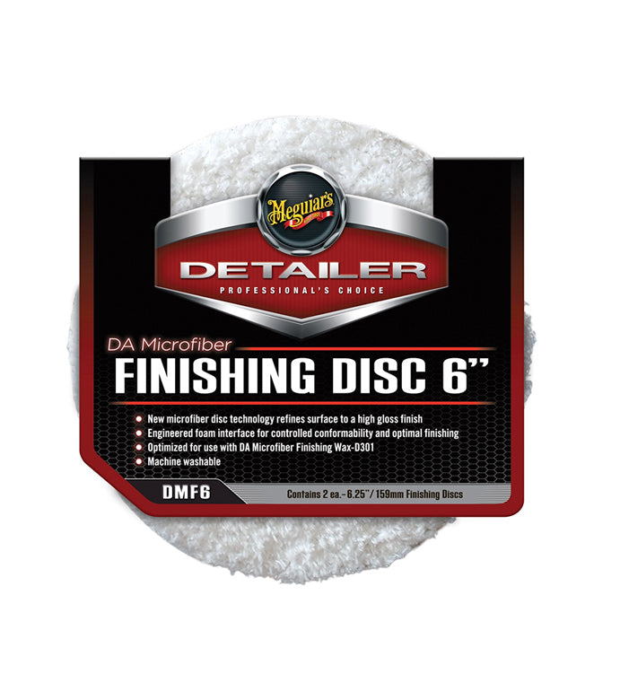 Meguiar's DMF6 DA Microfiber Finishing Disc - 6 inch